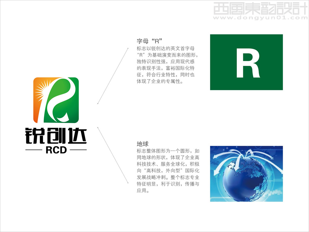 北京銳創(chuàng)達食品有限公司logo設計創(chuàng)意說明