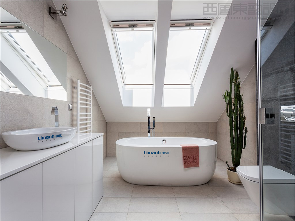 杭州麗邁衛(wèi)浴科技有限公司logo設計應用效果