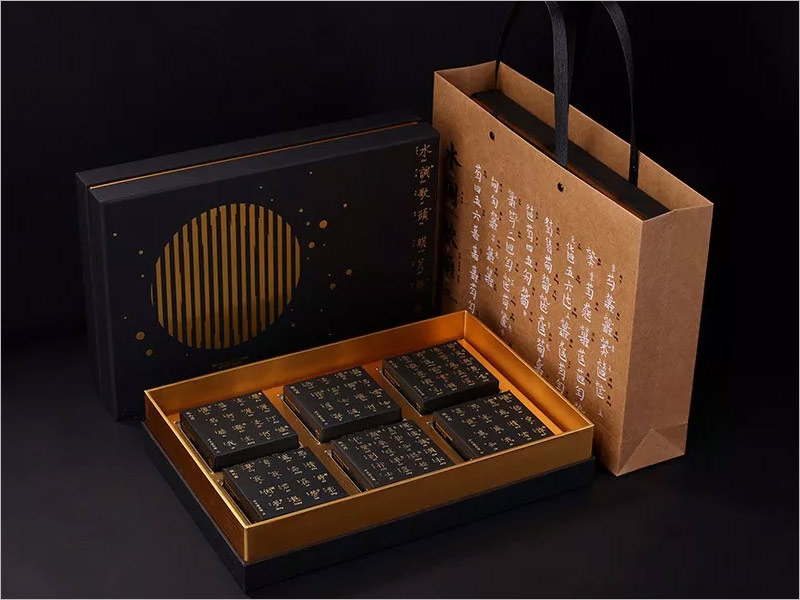 書法月餅禮盒包裝設(shè)計，吃的不是月餅，吃的是文化