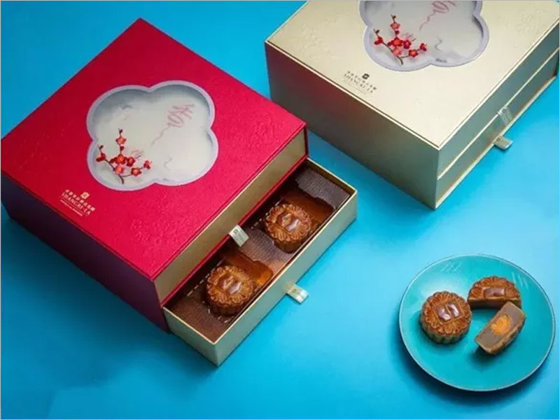 香格里拉酒店月餅禮盒包裝設(shè)計，顏值擔(dān)當(dāng)送禮佳品