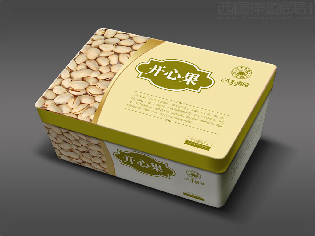 北京鵬力達(dá)食品有限公司大豐果園開心果包裝設(shè)計(jì)