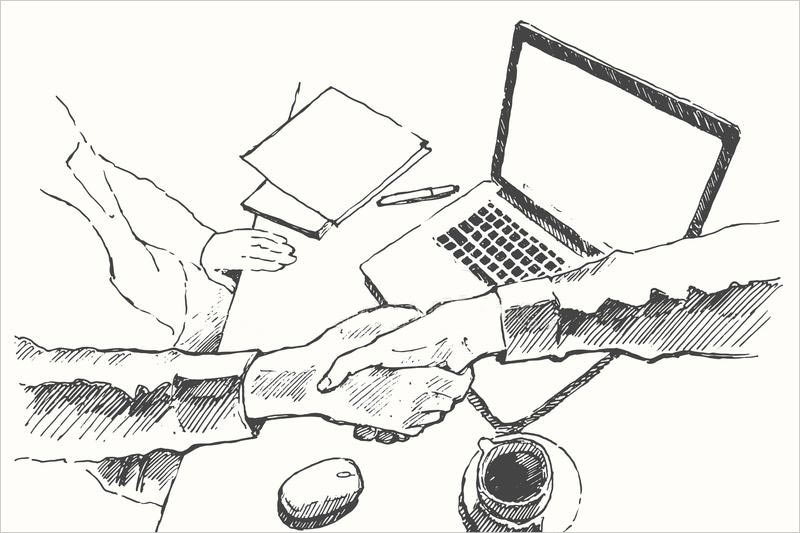 如何以合理的價格預算得到高質量的標志設計？示例圖片