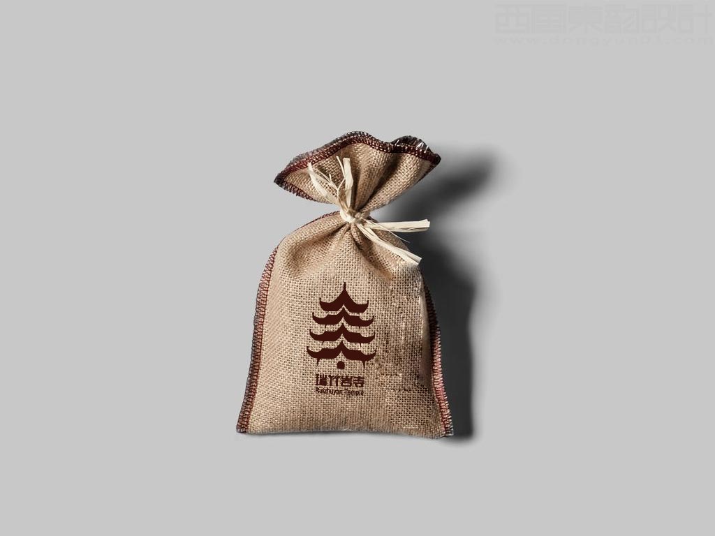 福建省瑞竹巖寺廟標志設(shè)計應(yīng)用效果之三