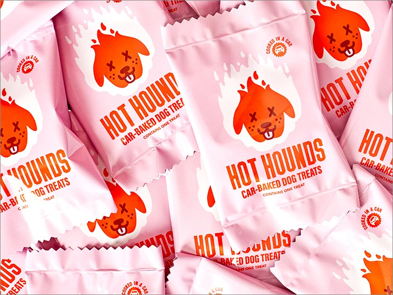 Hound Hounds 寵物食品包裝設(shè)計之實物展示