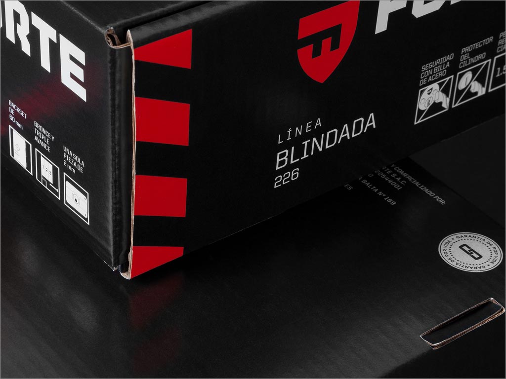 秘魯Forte鎖具日用品包裝設(shè)計之局部細(xì)節(jié)圖