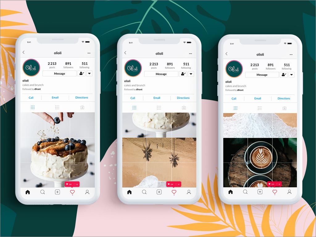 奧利奧利Oli'oli糕點食品移動端網(wǎng)站設計