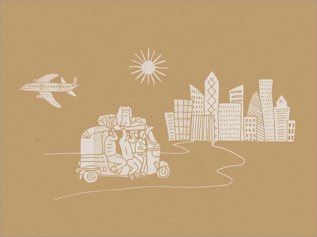 Salkan旅行背包品牌輔助圖形設(shè)計(jì)