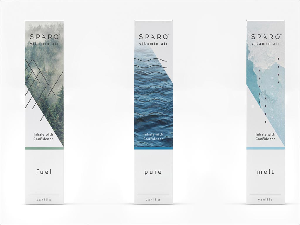 Sparq類電子煙吸入器包裝設(shè)計(jì)
