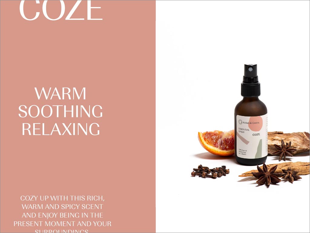 Aiden＆Coco香水海報設(shè)計(jì)