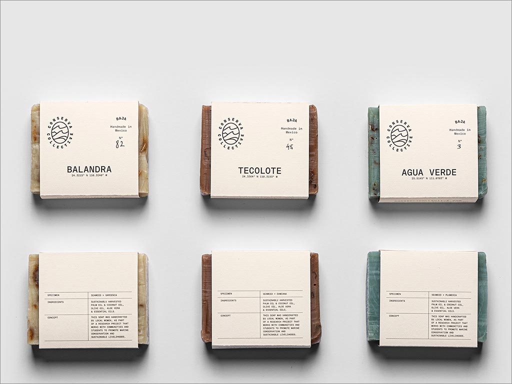 美國(guó)Conserva Collective肥皂包裝設(shè)計(jì)