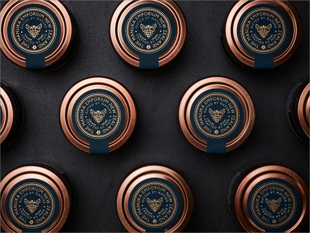 新西蘭Manuka蜂蜜包裝設(shè)計(jì)之盒蓋設(shè)計(jì)