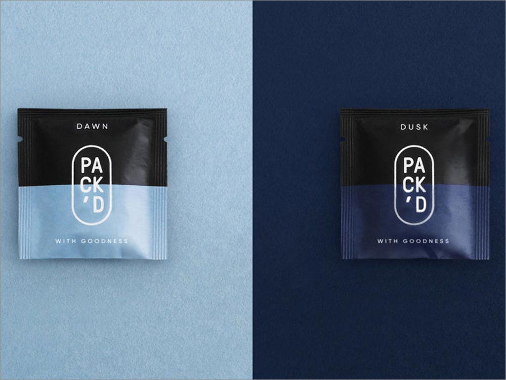 比利時Pack'd維生素保健品內(nèi)袋包裝設(shè)計