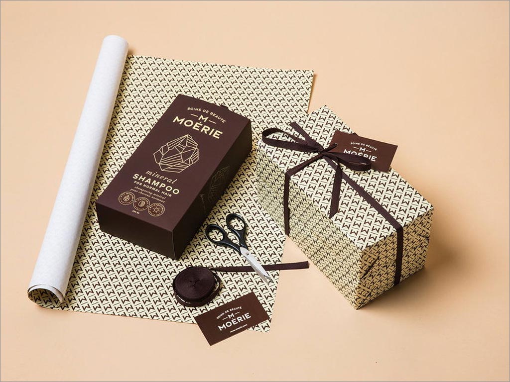 立陶宛Moerie洗發(fā)水和護發(fā)素產(chǎn)品包裝設計