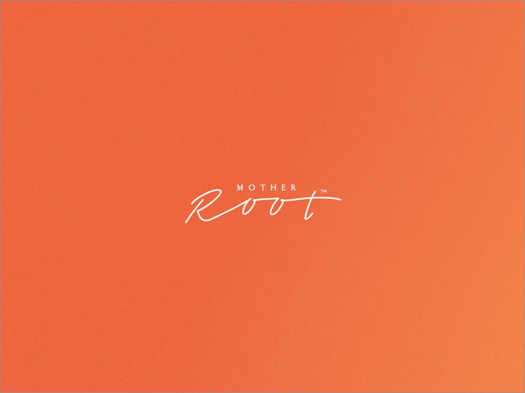 Mother Root藥妝產(chǎn)品logo字體設(shè)計