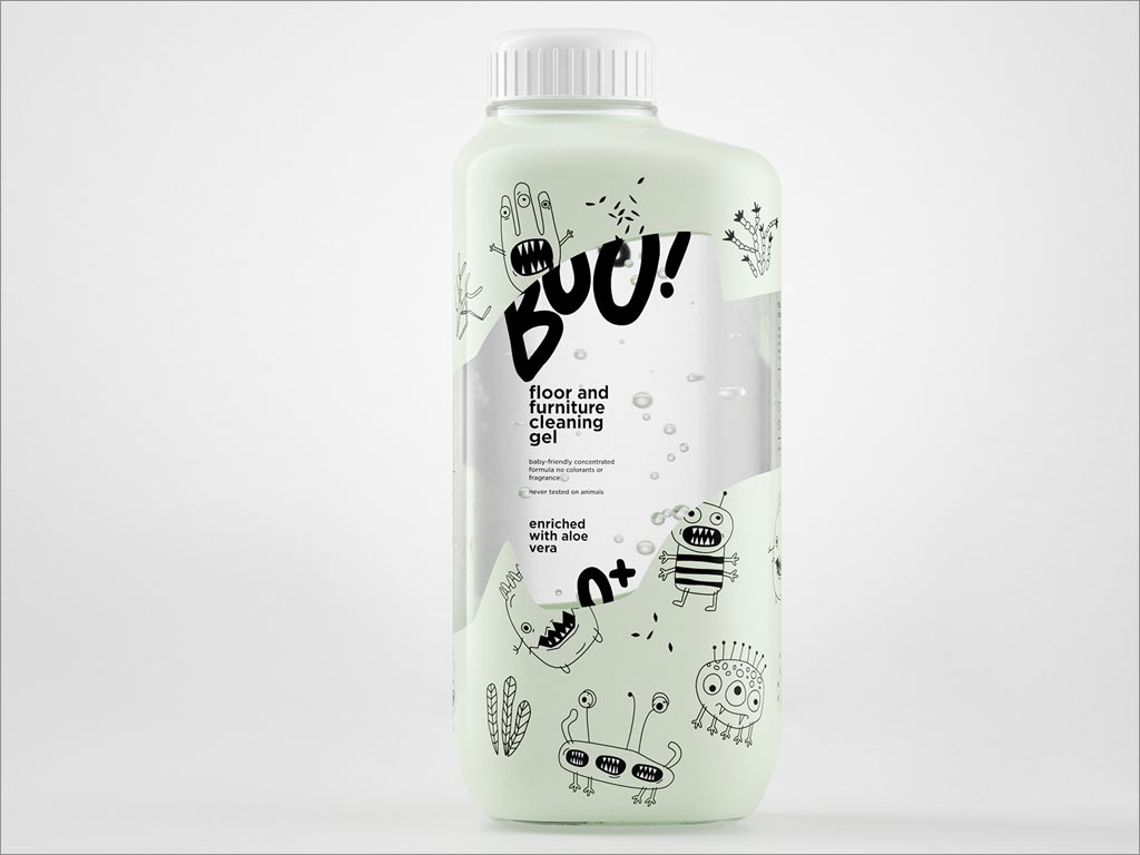 Boo嬰幼兒清潔用品包裝瓶體設計