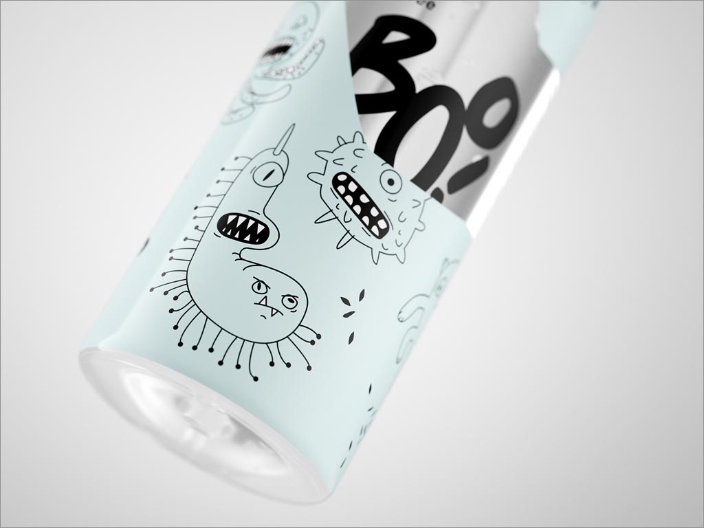 Boo嬰幼兒清潔用品包裝設計之局部細節(jié)展示