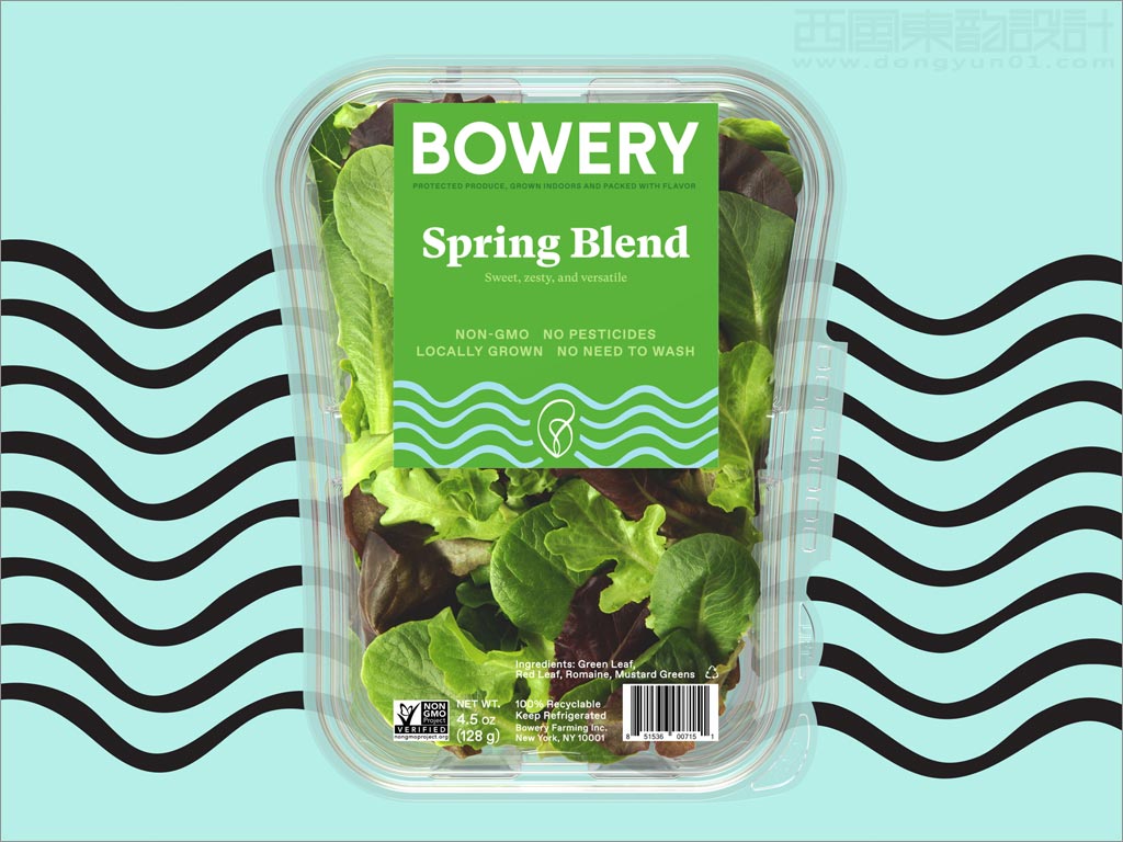 Bowery蔬菜農(nóng)產(chǎn)品包裝設計