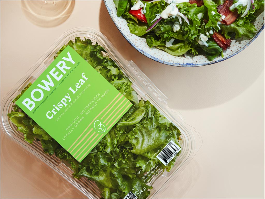 Bowery蔬菜農(nóng)產(chǎn)品包裝設計之實物照片