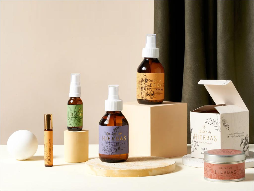 美國(guó)Taller de Hierbas護(hù)膚和健康產(chǎn)品包裝設(shè)計(jì)