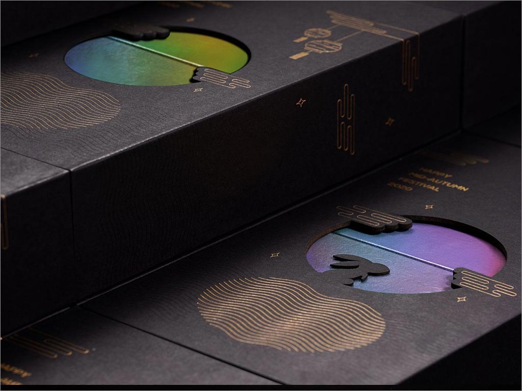 越南Bracom設(shè)計公司的月餅禮盒包裝設(shè)計之局部細(xì)節(jié)展示