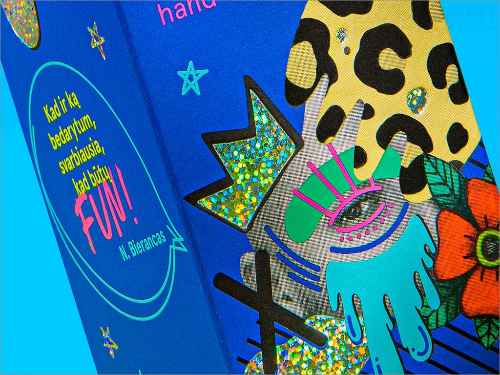 立陶宛KILIG限量版護(hù)手霜包裝盒設(shè)計之局部特寫