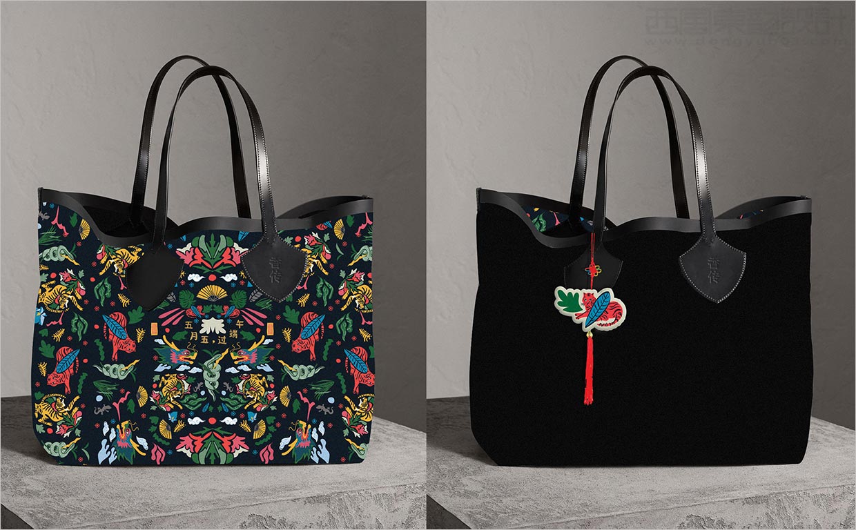 中國香格里拉酒店粽子手提袋設(shè)計(jì)