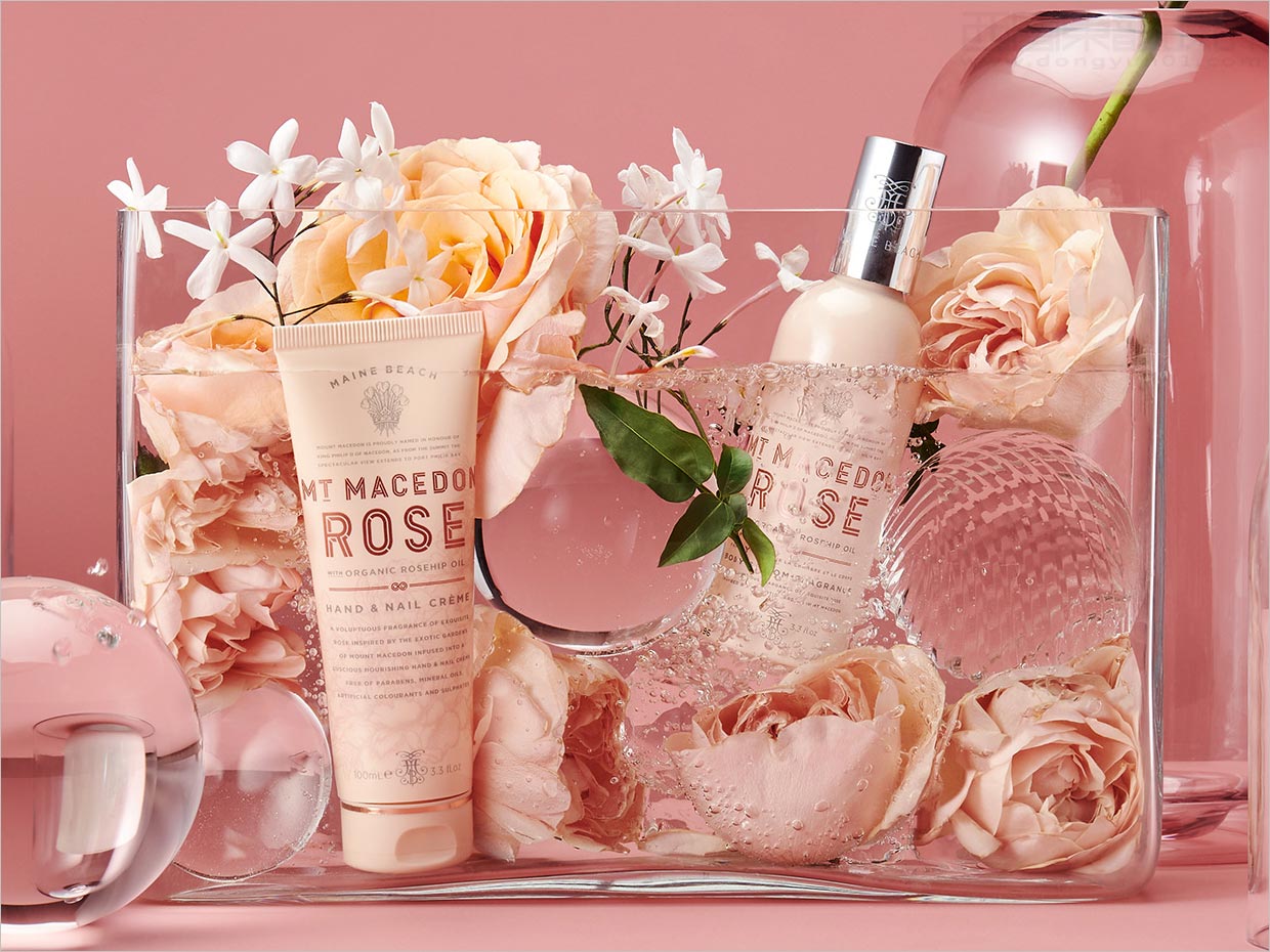 澳大利亞馬其頓玫瑰護(hù)膚品包裝設(shè)計