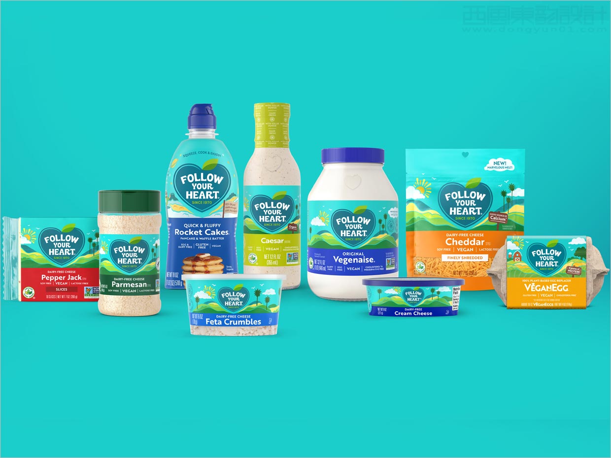 美國Follow Your Heart素食產(chǎn)品包裝設計