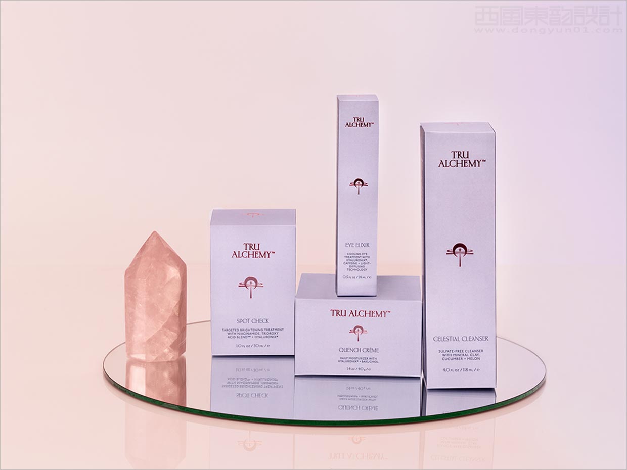 美國Tru Alchemy清潔護(hù)膚品包裝設(shè)計之實物照片