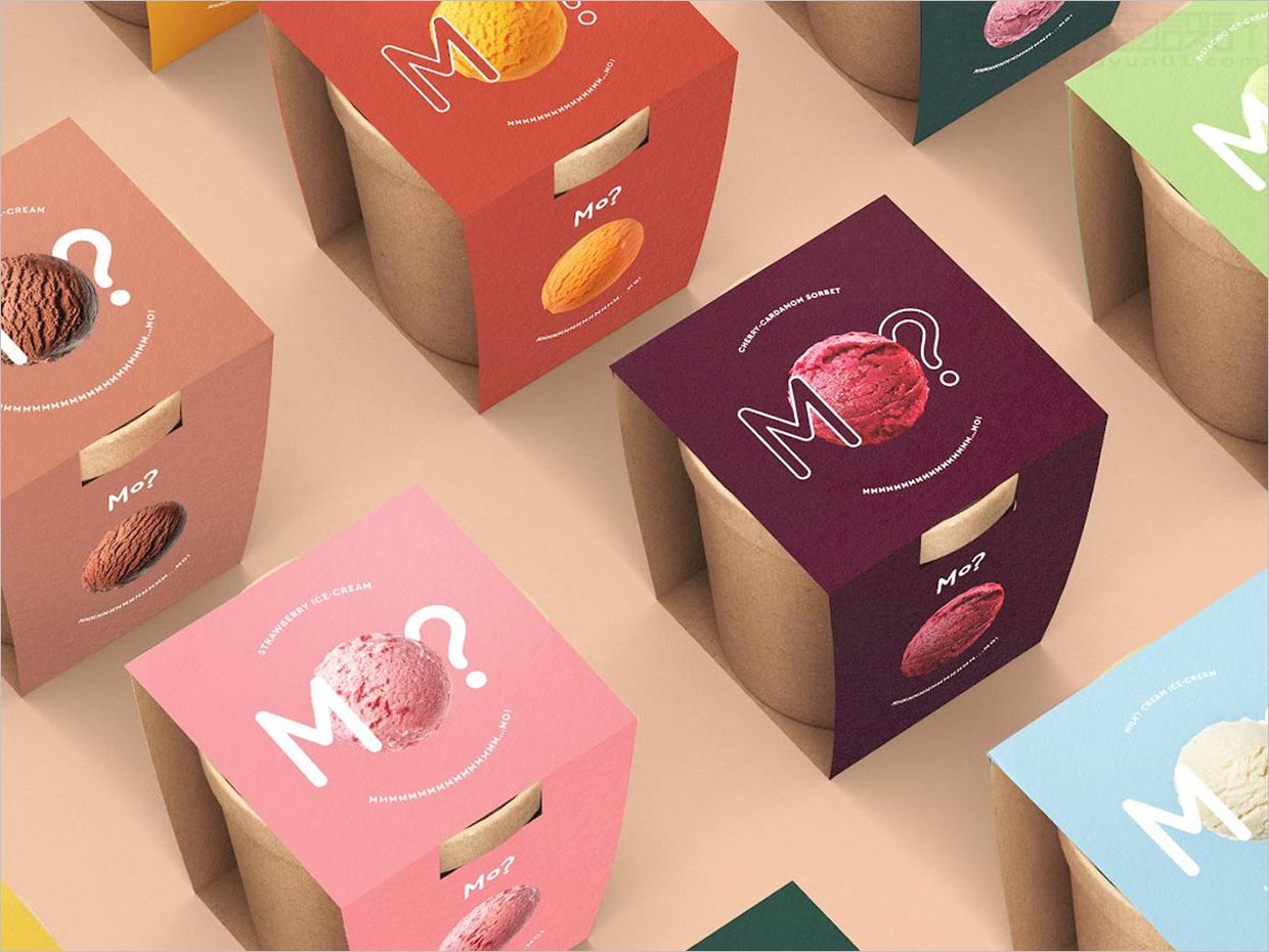 你想要漂亮的冰淇淋包裝設計嗎？