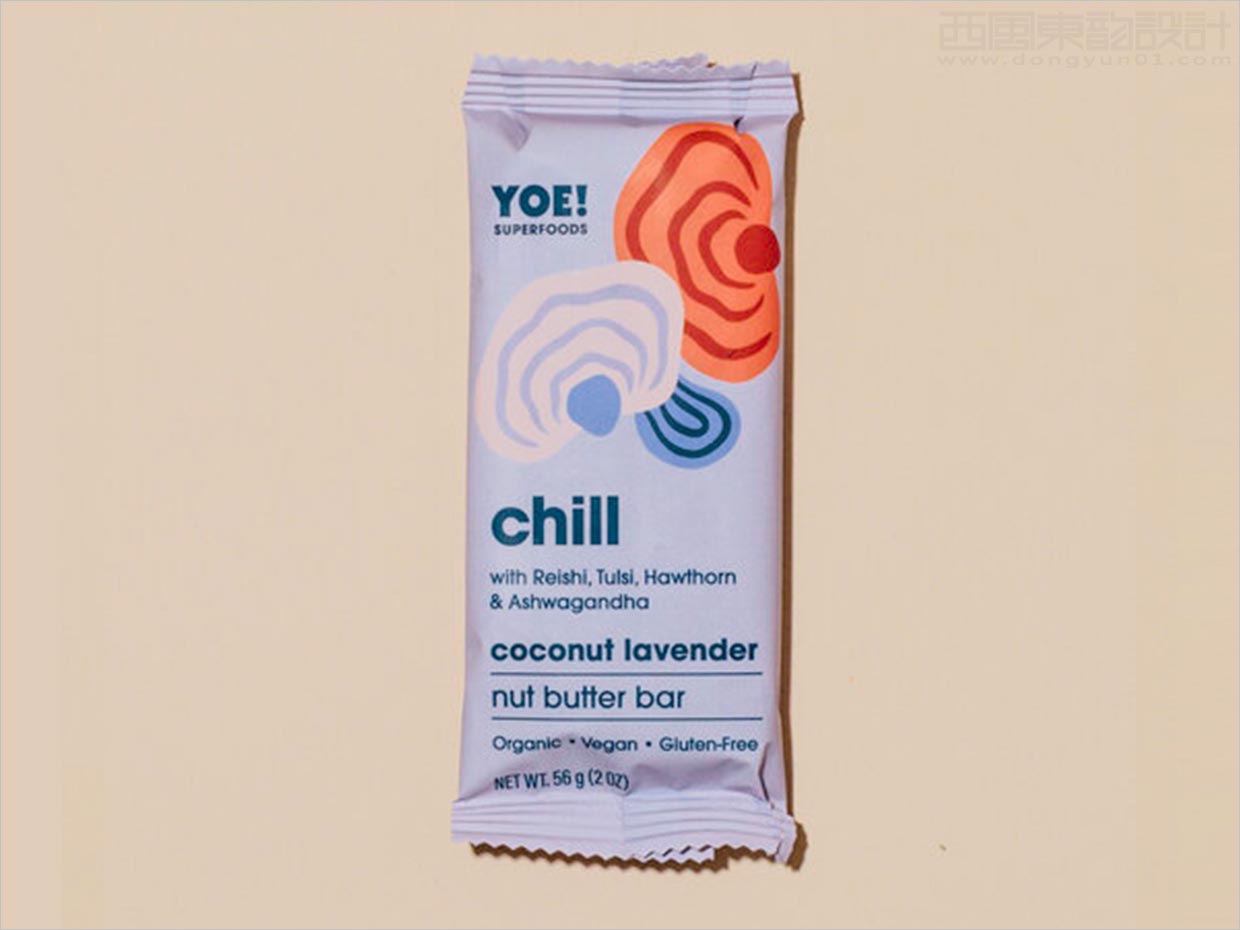 美國Yoe堅果代餐能量棒運動營養(yǎng)食品包裝設計
