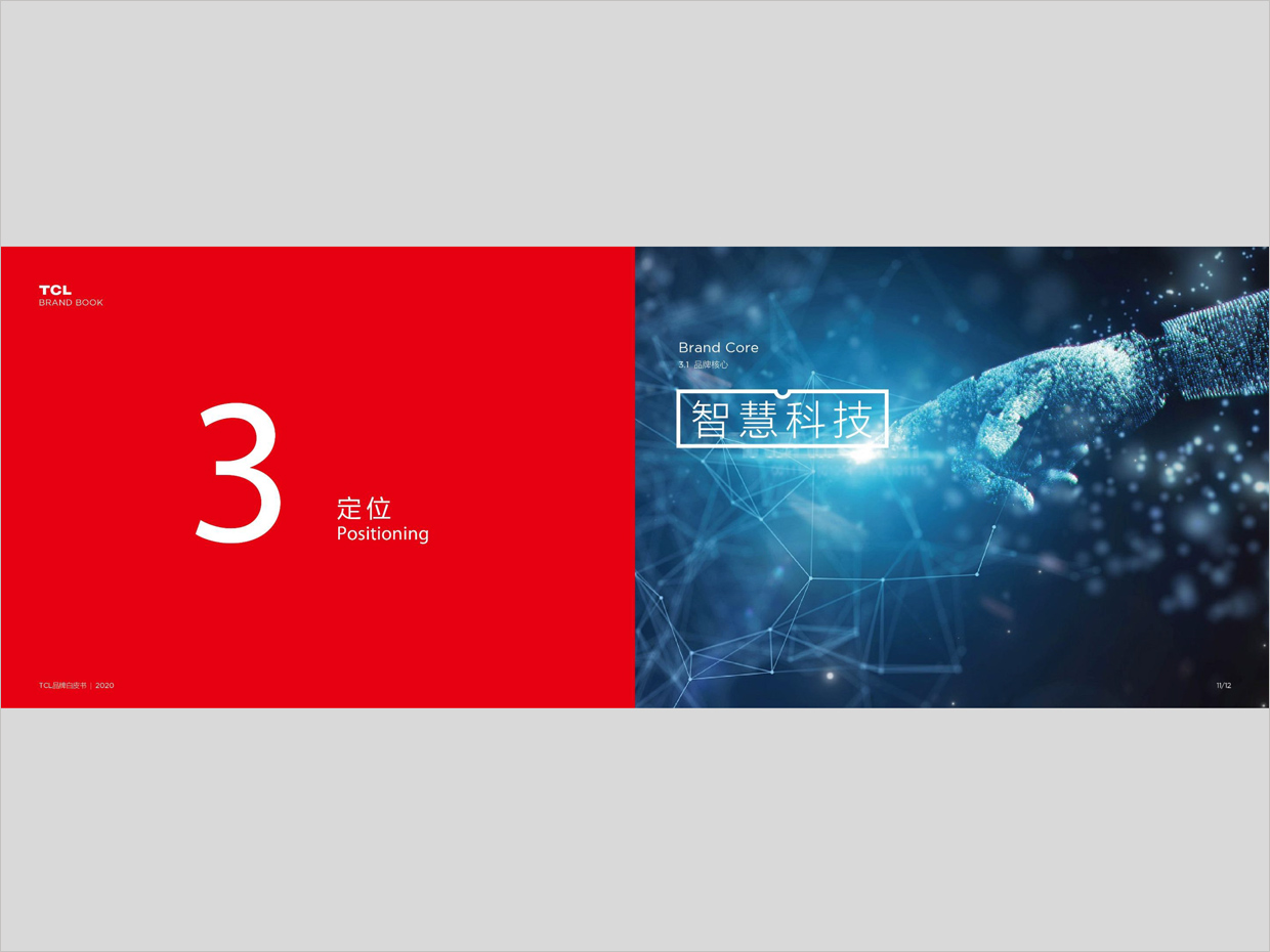 TCL科技集團(tuán)公司智能終端業(yè)務(wù)品牌白皮書(shū)設(shè)計(jì)之定位頁(yè)面設(shè)計(jì)