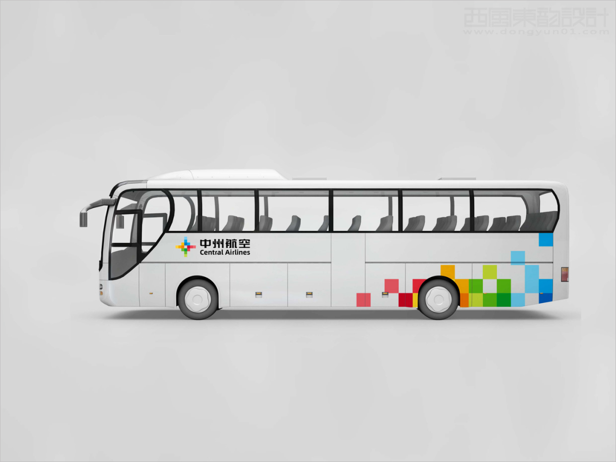 中州航空有限責任公司品牌形象vi升級設計之應用設計之車體設計