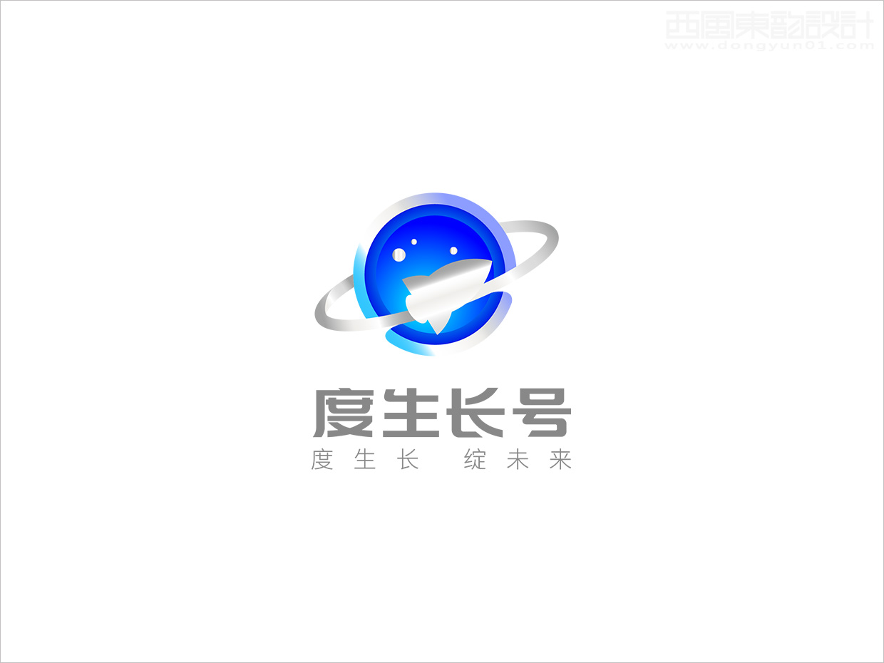 百度大學(xué)度生長號品牌logo設(shè)計