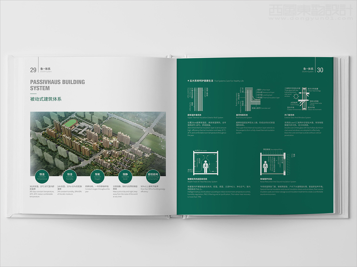 山東日照大象房屋建設(shè)公司畫冊(cè)設(shè)計(jì)之內(nèi)頁(yè)設(shè)計(jì)