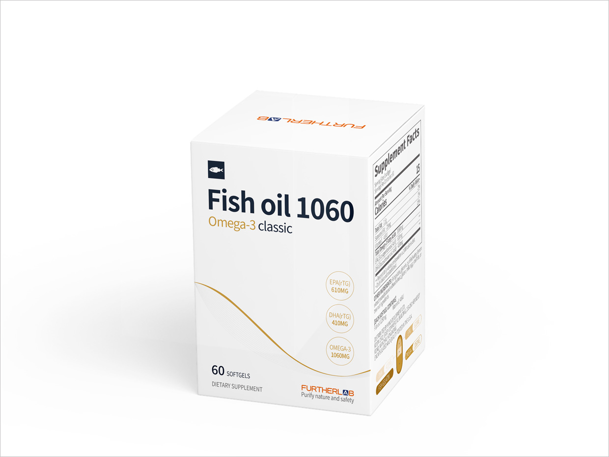 FURTHERLAB魚油保健品包裝設(shè)計