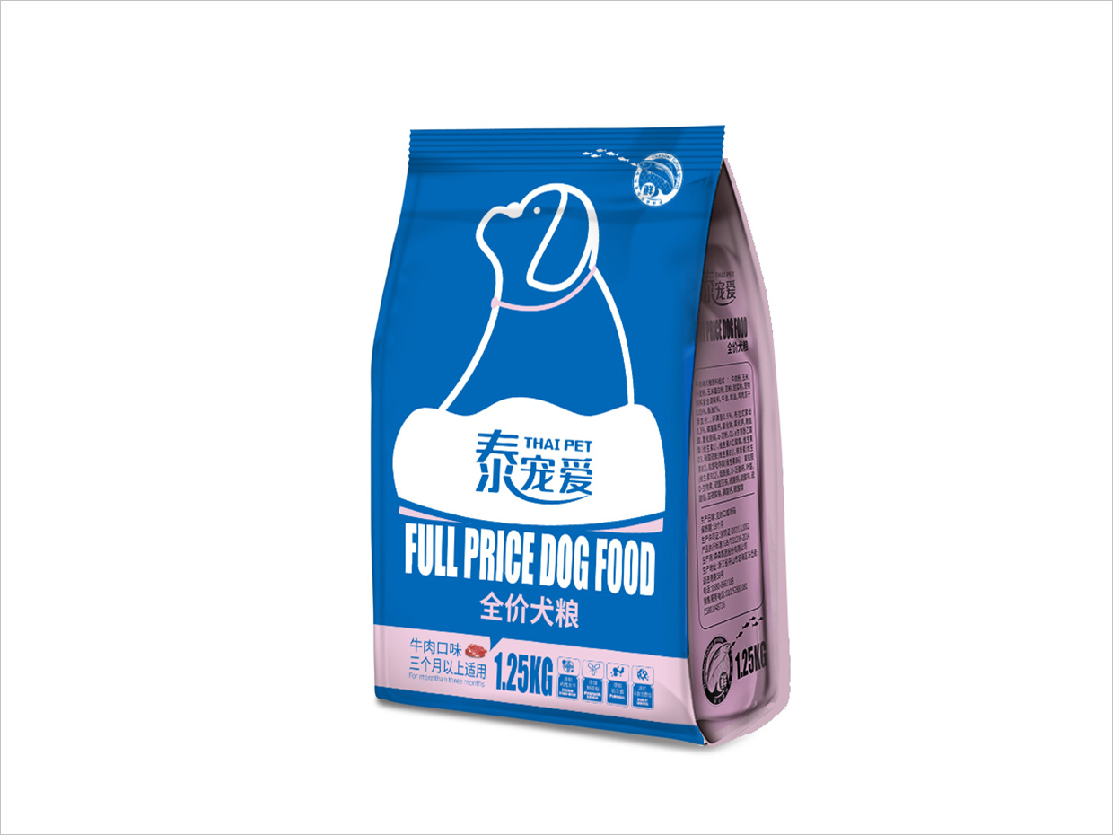 泰寵愛寵物食品袋包裝設計
